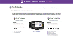 Desktop Screenshot of epicollect.net